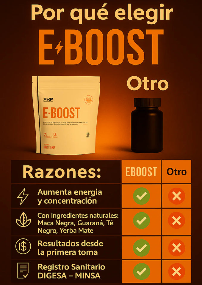 Eboost - Potenciador Sexual